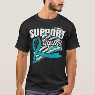 T-shirt Équipe de soutien péritonéal États-Unis Sensibilis