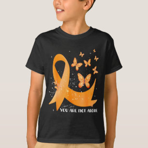 T-shirt Équipe de soutien Ruban orange Sclérose en plaques
