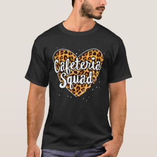 T-shirt Équipe de soutien scolaire Correspondance Cafétéri