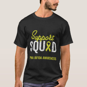 T-shirt Équipe de soutien Spina Bifida Guerrier Survivant