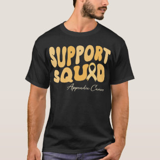 T-shirt équipe de soutien super, annexe sensibilisation au