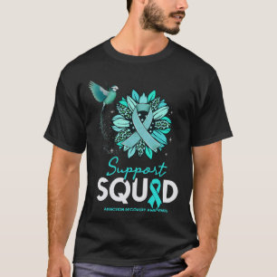 T-shirt Équipe de soutien Tournesol Colibri Addiction Reco