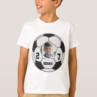 T-shirt Équipe de sport de joueur de ballon de football pe