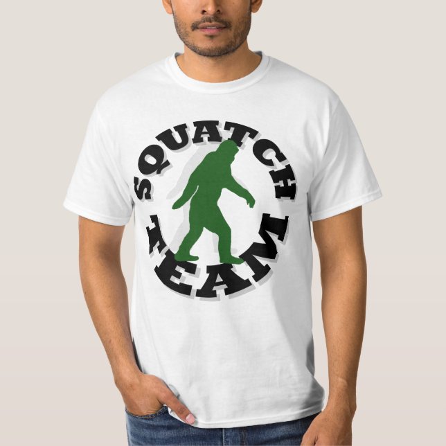 T-shirt Équipe de squatch (Devant)
