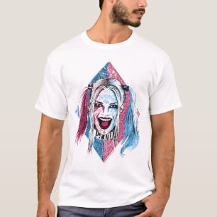 T-shirt Équipe de suicide   Harley Laugh