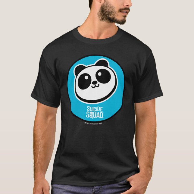 T-shirt Équipe de suicide | Logo Panda Purveyors (Devant)