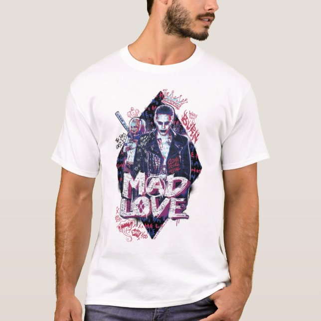 T-shirt Équipe de suicide | Mad Love (Devant)