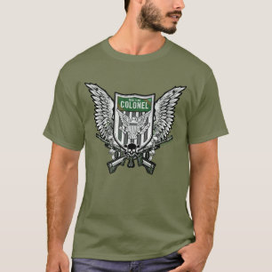 T-shirt Équipe de suicide   Rick Drapeau Armoié Cimier Tat