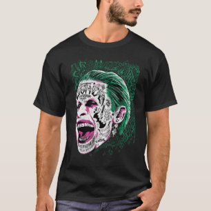 T-shirt Équipe de suicide Rire Joker Head Sketch