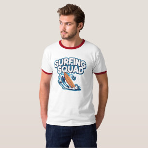 T-shirt Équipe de surf