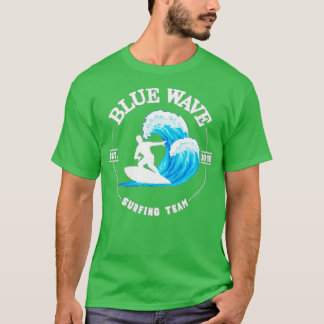 T-shirt Équipe de surf Blue Wave