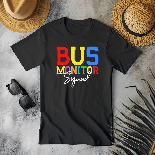 T-shirt Équipe de surveillance de bus (Créateur téléchargé)