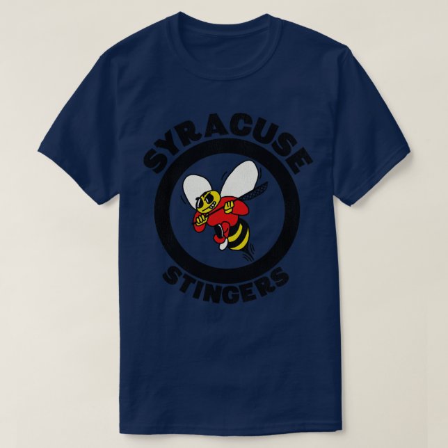 T-shirt Équipe de Syracuse Stingers Lacrosse Défaite (Design devant)