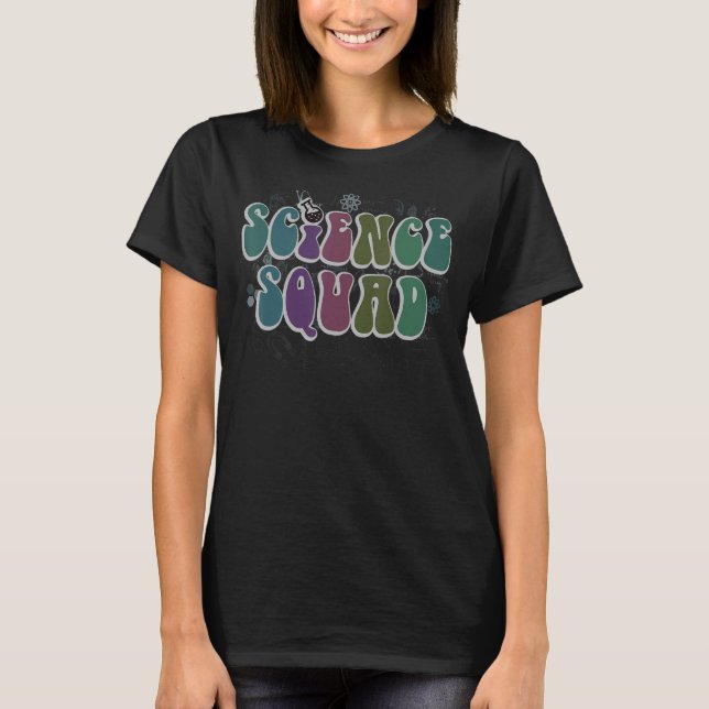 T-shirt Équipe de technologie Super STEM Cr (Devant)