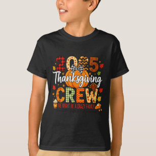 T-shirt Équipe de Thanksgiving 2025, Nous pourrions être u