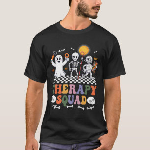 T-shirt Équipe de thérapie Halloween SLP OT PT Équipe de s