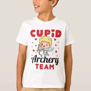 T-shirt Équipe de tir à l'arc mignonne Saint Valentin