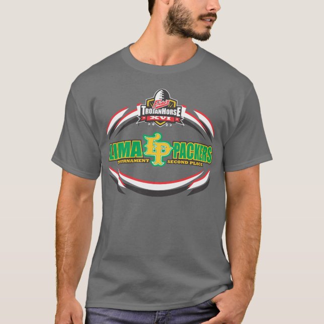T-shirt Équipe de tournoi cheval de Troie 2022 de Lima Pac (Devant)