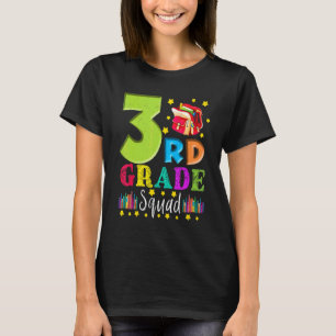 T-shirt Équipe de troisième année Rentrée scolaire Élèves