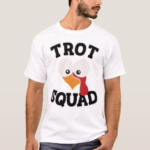 T-shirt Équipe de trot Turquie Équipe de trot de Thanksgiv