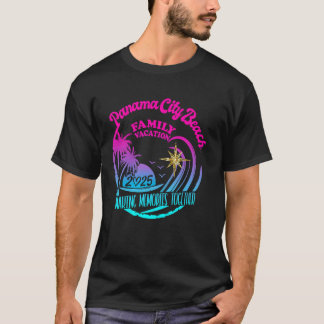 T-shirt Équipe de vacances en famille à Panama City Bea
