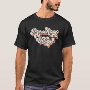 T-shirt Équipe De Vibes Préscolaire Pré-K Premier Jour De