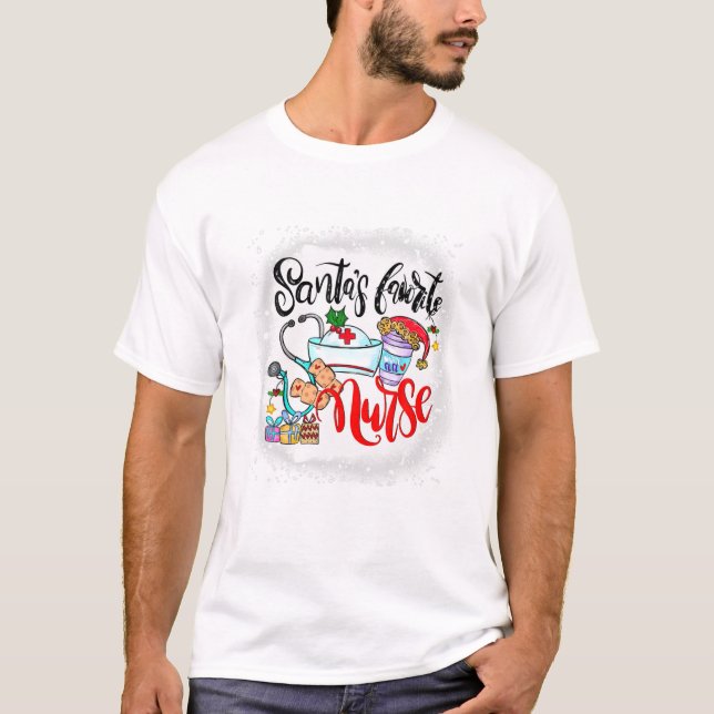 T-shirt Équipe de vie d'infirmière préférée (Devant)