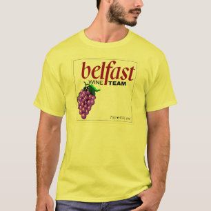 T-shirt Équipe de vin de Belfast