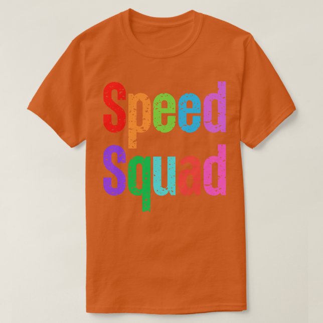 T-shirt Equipe de vitesse 8 (Design devant)