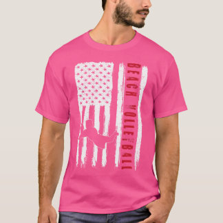 T-shirt Équipe de volley-ball de plage de l'Usa