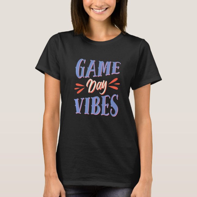 T-shirt Équipe de volleyball des Vibes (Devant)