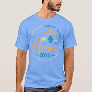 T-shirt Équipe de voyage de croisière jumelée de la famill
