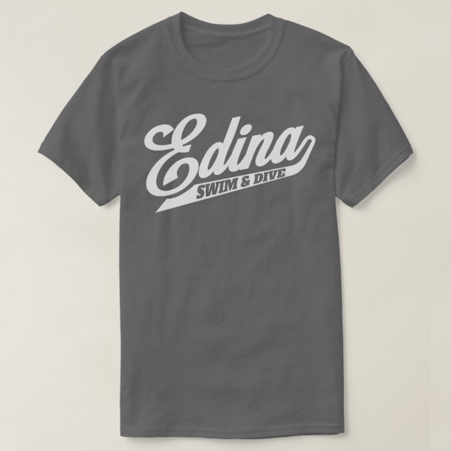 T-shirt Équipe d'Edina Swim Dive (Design devant)