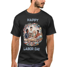 Équipe d'éducateurs divers pour la fête du Travail