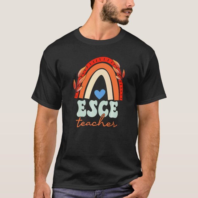 T-shirt Équipe d'éducation spéciale de la petite enfance E (Devant)