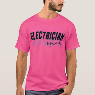 T-shirt Équipe d'électricien Électro Travailleur Circuits