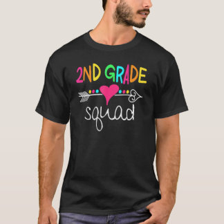 T-shirt Équipe d'élèves de 2e année Deuxième équipe d'ense
