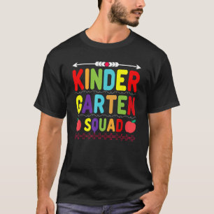 T-shirt Équipe d'enfants de la maternelle de la maternelle