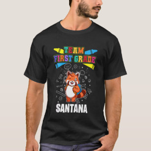 T-shirt Équipe d'enfants de première année Santana personn