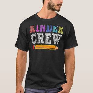 T-shirt Équipe D'Enfants Maternelle Enseignant Première Jo