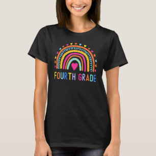 T-shirt Équipe d'enseignant 4e G de classe Rainbow Girls B