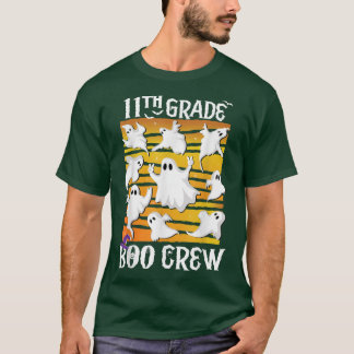 T-shirt Équipe d'enseignants de 11e année de Boo Crew Ba É