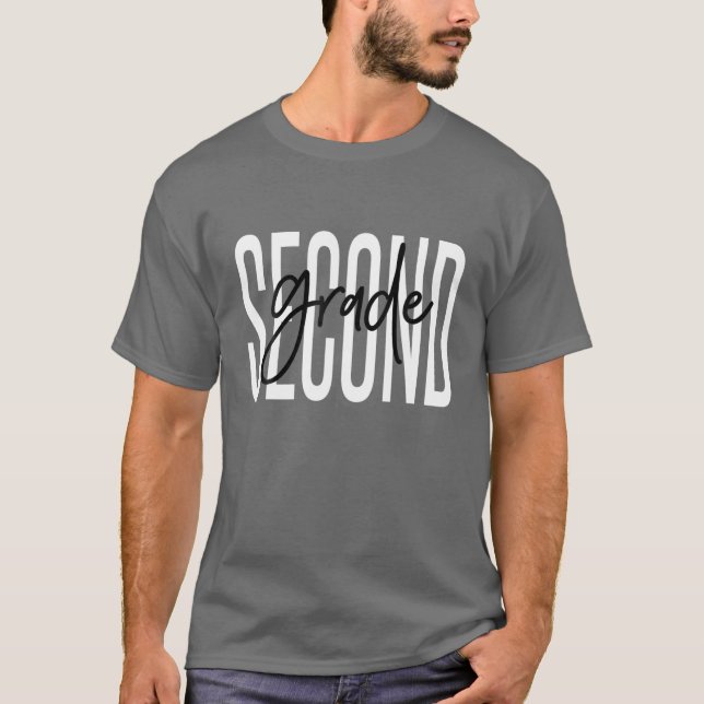 T-shirt Équipe D'Enseignants De 2E Classe (Devant)