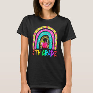 T-shirt Équipe d'enseignants de cinquième année filles gar