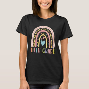 T-shirt Équipe d'enseignants de cinquième année filles léo