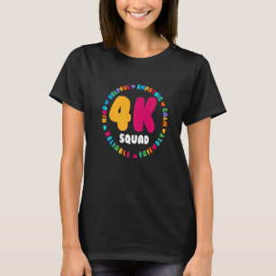 T-shirt Équipe d'enseignants de la quatrième maternelle de