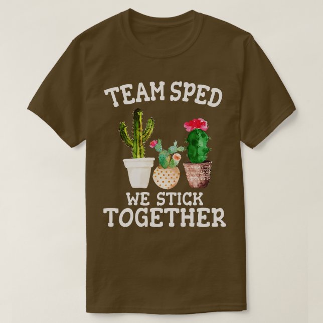T-shirt Équipe d'enseignants de l'éducation spéciale Spira (Design devant)