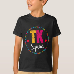 T-shirt Équipe d'enseignants de l'équipe de transition de 