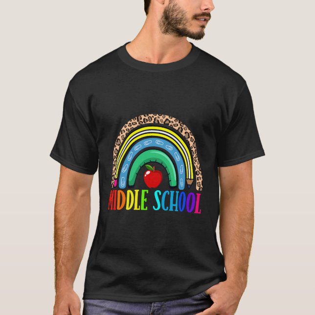 T-shirt Équipe d'enseignants du collège de filles de la pr (Devant)