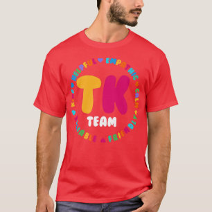 T-shirt Équipe d'enseignants du jardin d'enfants transitoi